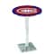 Holland Bar Stool Co 42" Chrome Montreal Canadiens Pub Table L217C4228MonCan - alternate 1